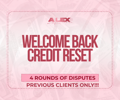 WELCOME BACK CREDIT RESET